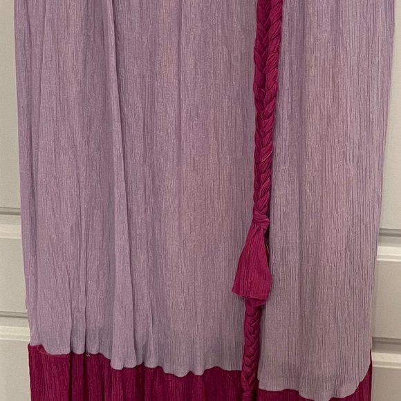 Flying Tomato color block maxi dress, SMALL   NWOT - Picture 5 of 6